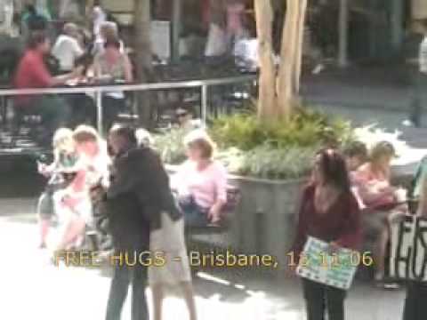 FREE HUGS in Brisbane – Friday, 13/4 @ 12:00
